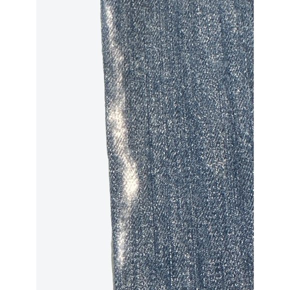 Ann Taylor LOFT Cotton Spandex Blend Curvy Boot Denim Blue Jeans Size 27/4 - Picture 15 of 16